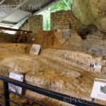 partie intérieure Abri Pataud