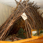 Reconstitution de hutte Musée de Terra Amata