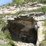 Entrée du porche Grotte du Mas d'Azil