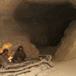 Reconstitution espace de vie Grotte du Mas d'Azil